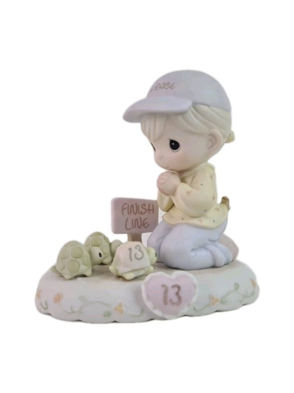 Precious Moments 272647 Growing In Grace Age 13 Girl Turtles Birthday Figure